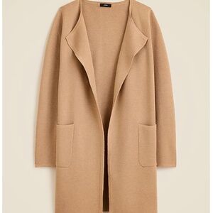 J.Crew Juliette Collarless Sweater-blazer :: size small :: long cardigan